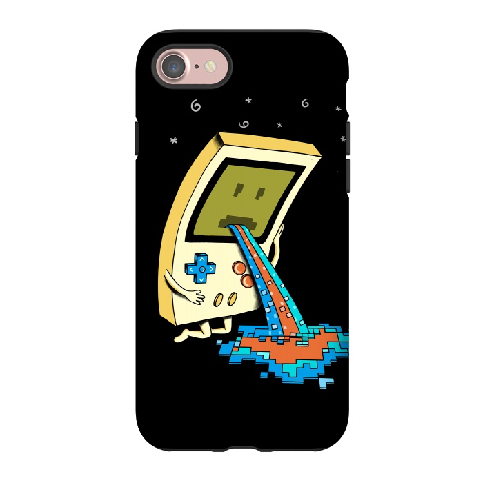 iPhone 7 StrongFit Vomit retro by Coffee Man