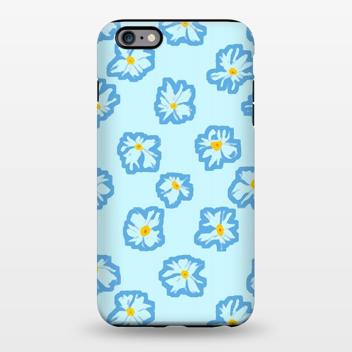iPhone 6/6s plus StrongFit Happy Daysies by Bettie * Blue