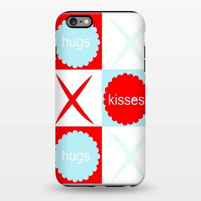 iPhone 6/6s plus StrongFit Hugs & Kissies by Bettie * Blue