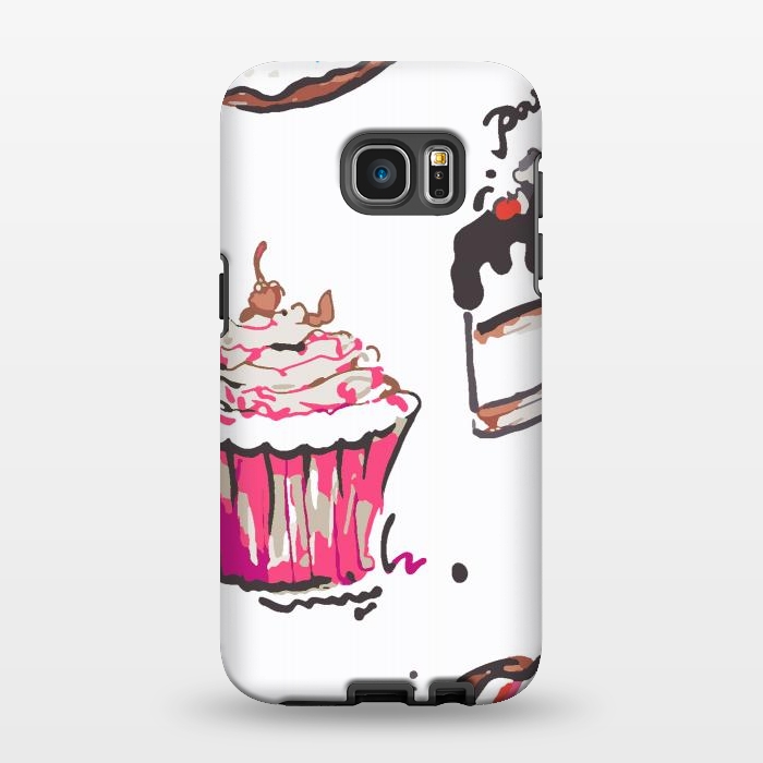 Galaxy S7 EDGE StrongFit Cake Love by MUKTA LATA BARUA