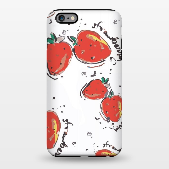 iPhone 6/6s plus StrongFit Strawberry Crush by MUKTA LATA BARUA