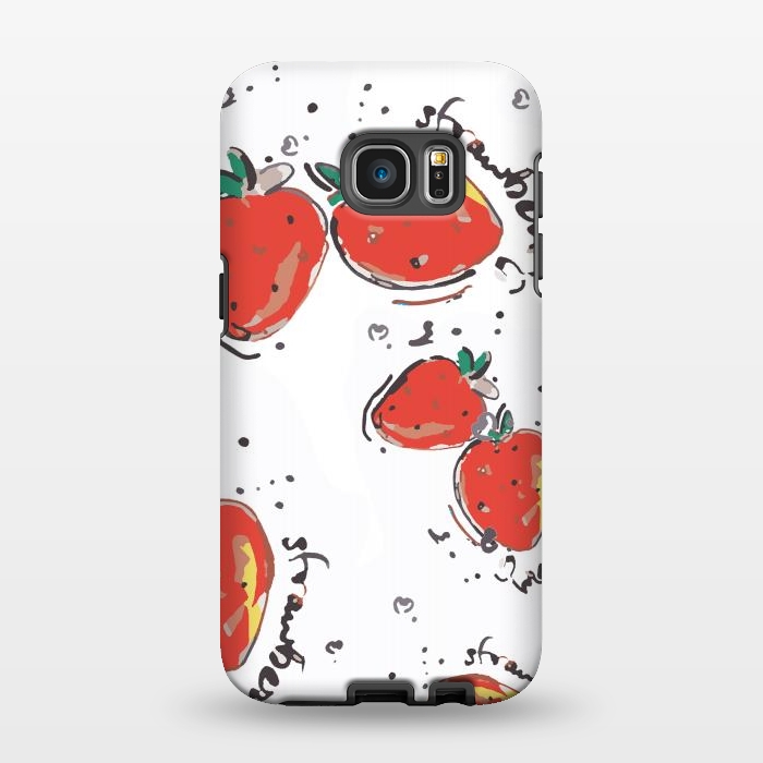 Galaxy S7 EDGE StrongFit Strawberry Crush by MUKTA LATA BARUA