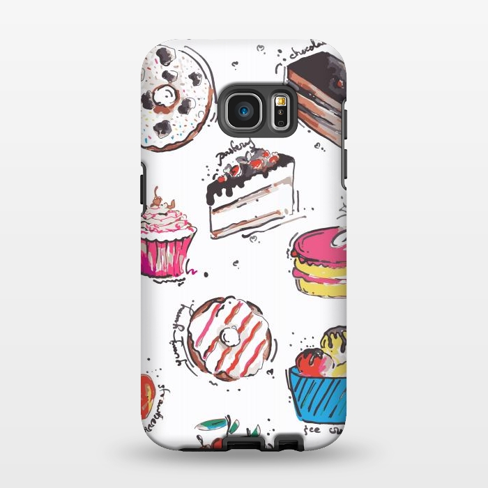 Galaxy S7 EDGE StrongFit Dessert Love by MUKTA LATA BARUA
