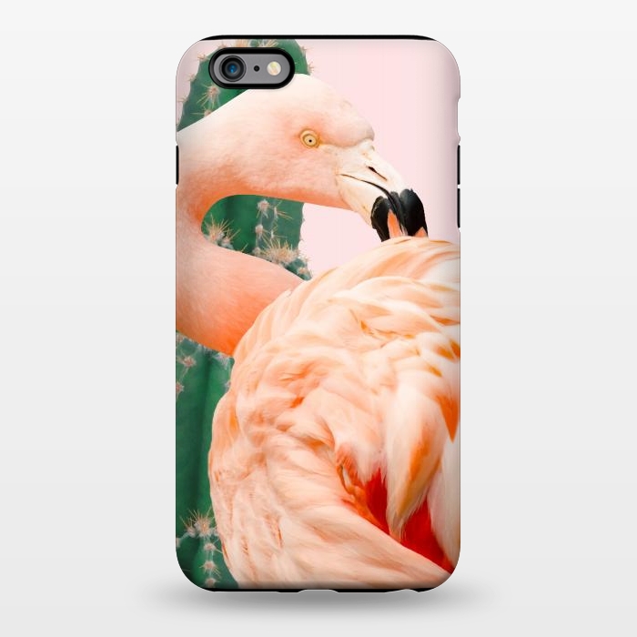 iPhone 6/6s plus StrongFit Flamingo & Cactus by Uma Prabhakar Gokhale