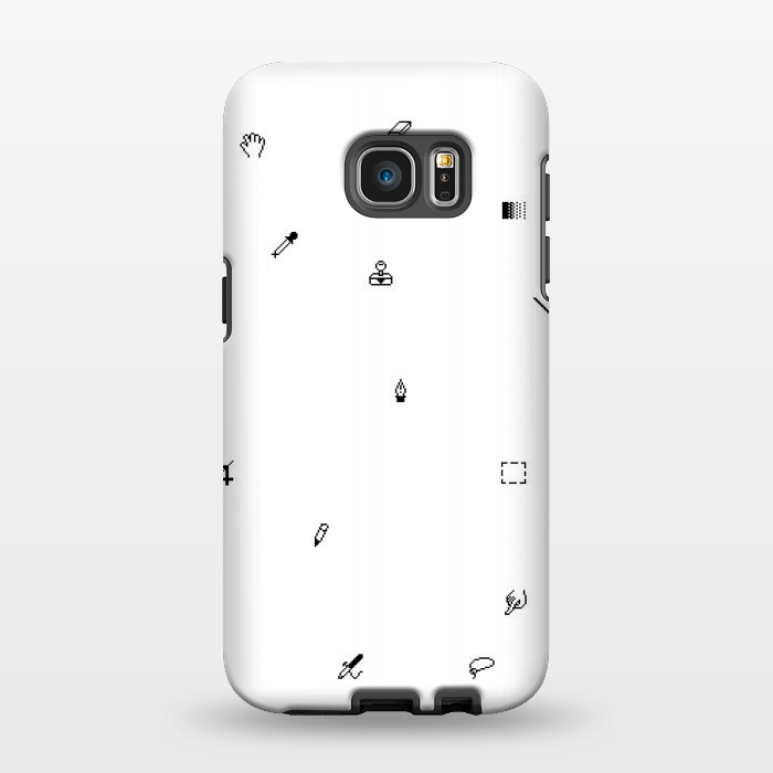 Galaxy S7 EDGE StrongFit Pixel pattern by Róbert Farkas