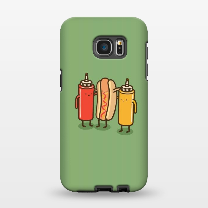 Galaxy S7 EDGE StrongFit Best Friends by Xylo Riescent