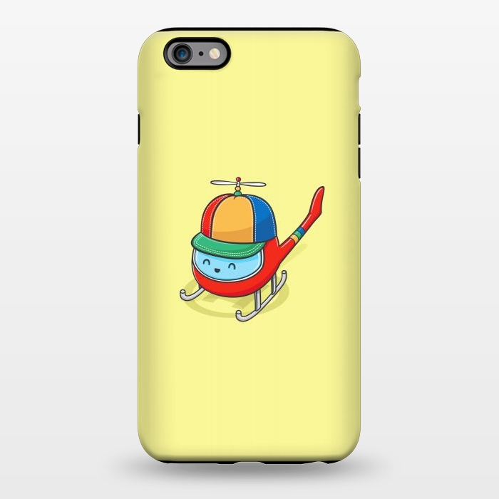 iPhone 6/6s plus StrongFit Happy Copter by Xylo Riescent