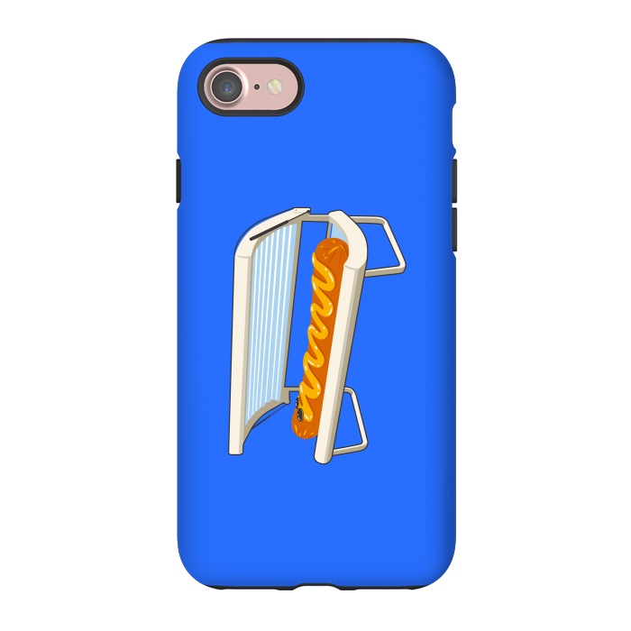 iPhone 7 StrongFit Hotdog by Xylo Riescent