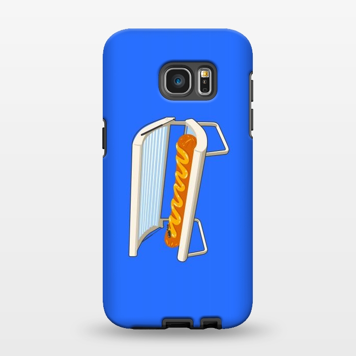 Galaxy S7 EDGE StrongFit Hotdog by Xylo Riescent