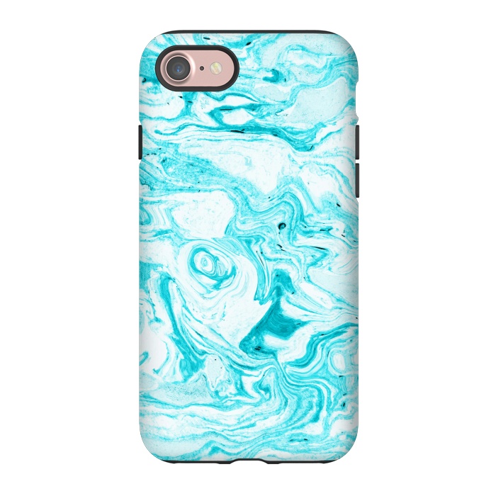 iPhone 7 StrongFit Ocean Blue Marble by Uma Prabhakar Gokhale