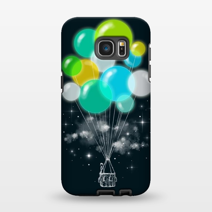 Galaxy S7 EDGE StrongFit Colorful Exile by Alwin Aves