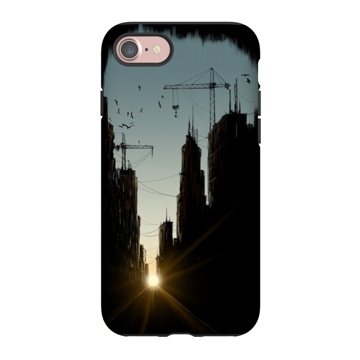 iPhone 7 StrongFit Concrete Jungle by Alwin Aves