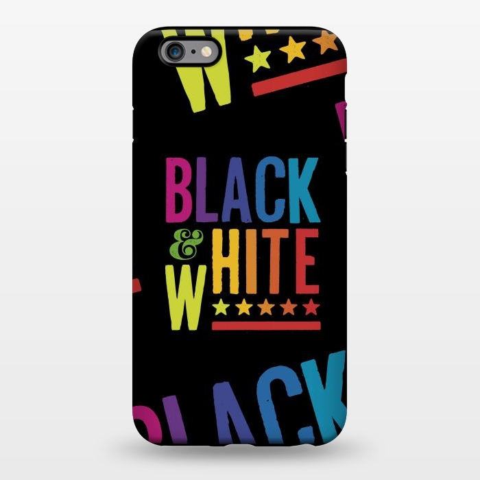 iPhone 6/6s plus StrongFit Colorful Black & White by Dellán