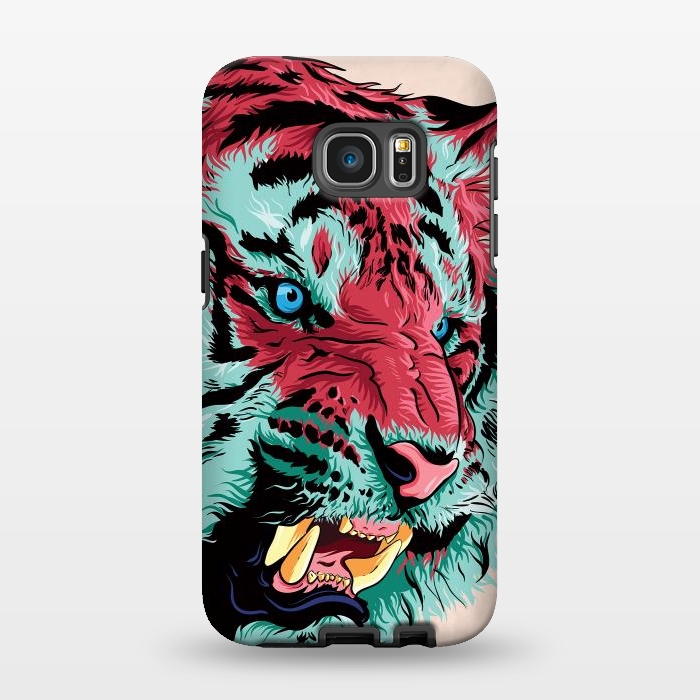 Galaxy S7 EDGE StrongFit Tiger by Roland Banrévi