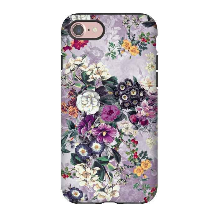 iPhone 7 StrongFit Floral Pattern by Riza Peker