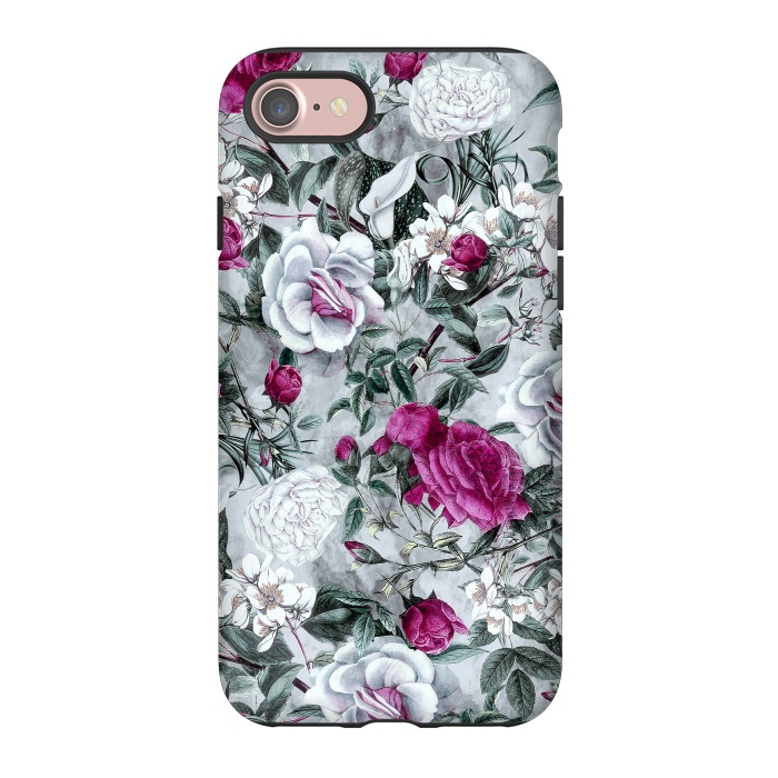iPhone 7 StrongFit Floral Pattern V by Riza Peker