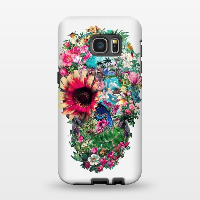 Galaxy S7 EDGE StrongFit Summer Skull II by Riza Peker