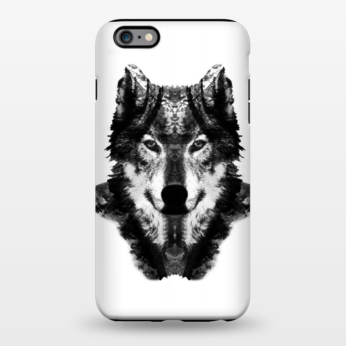 iPhone 6/6s plus StrongFit The Black Forest Wolf  by Rui Faria