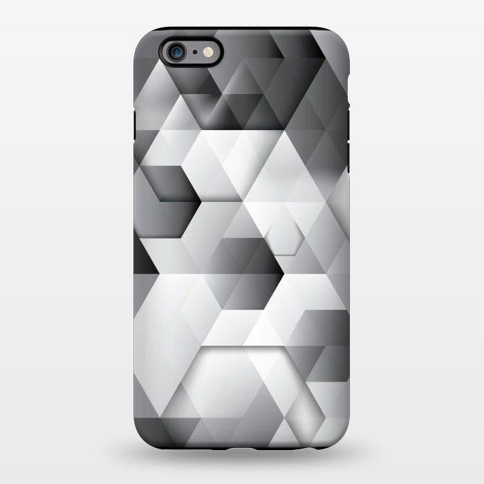 iPhone 6/6s plus StrongFit Black Geometrics  by Rui Faria