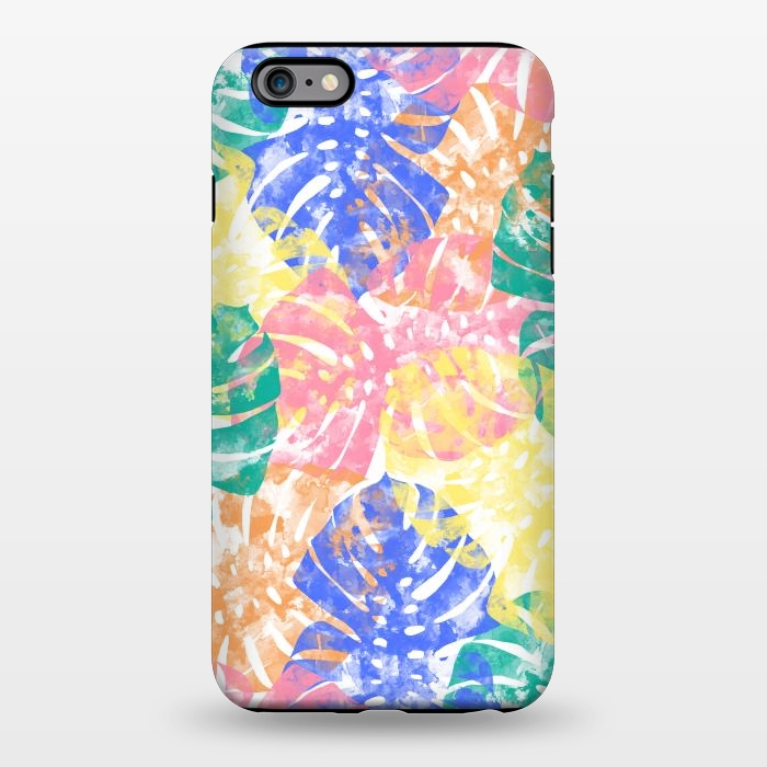 iPhone 6/6s plus StrongFit Monstera Colorfull by Rui Faria
