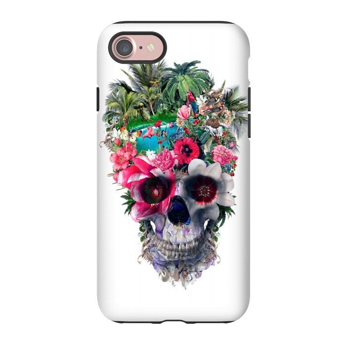 iPhone 7 StrongFit Summer Skull III by Riza Peker