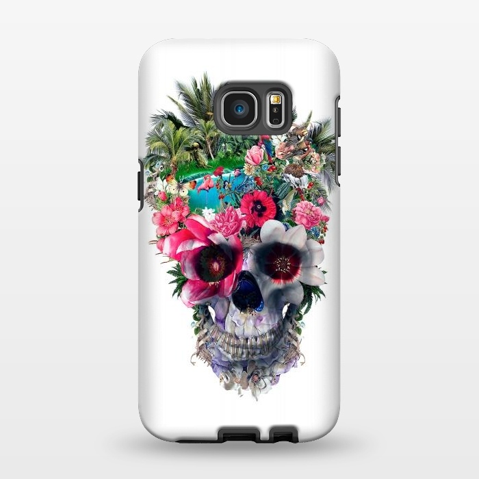 Galaxy S7 EDGE StrongFit Summer Skull III by Riza Peker