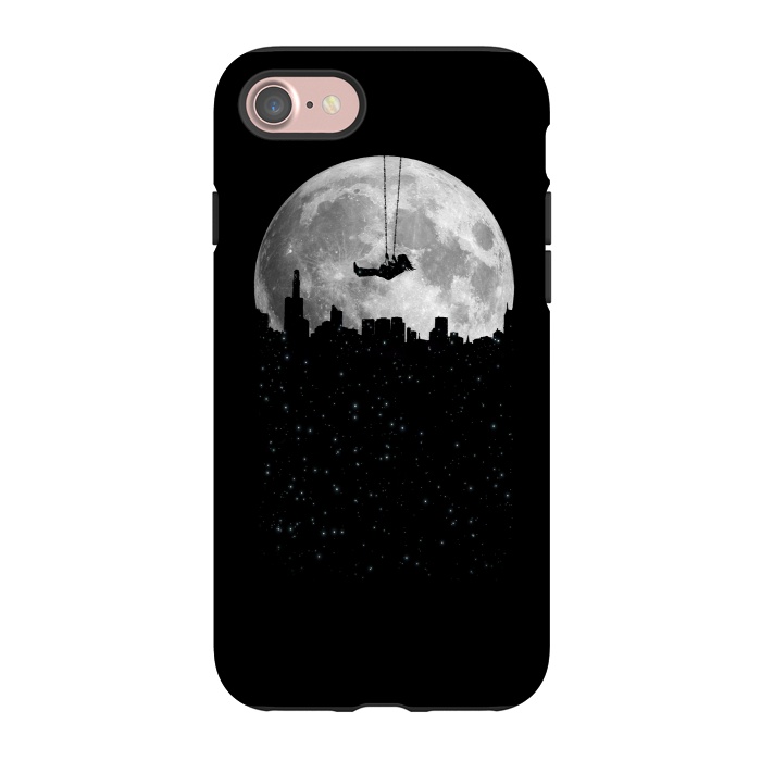 iPhone 7 StrongFit Moon Swing by Rui Faria