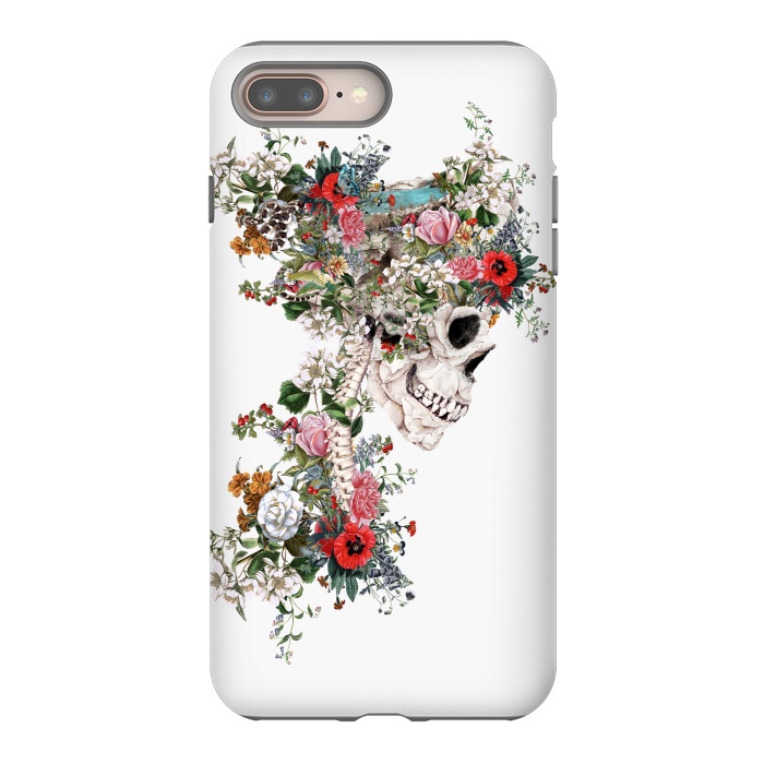 iPhone 7 plus StrongFit Skull Queen by Riza Peker