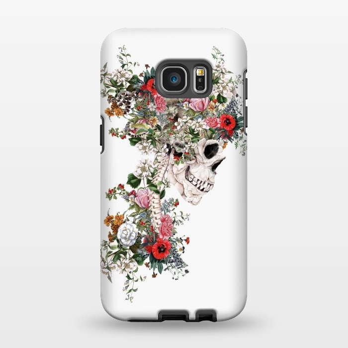 Galaxy S7 EDGE StrongFit Skull Queen by Riza Peker