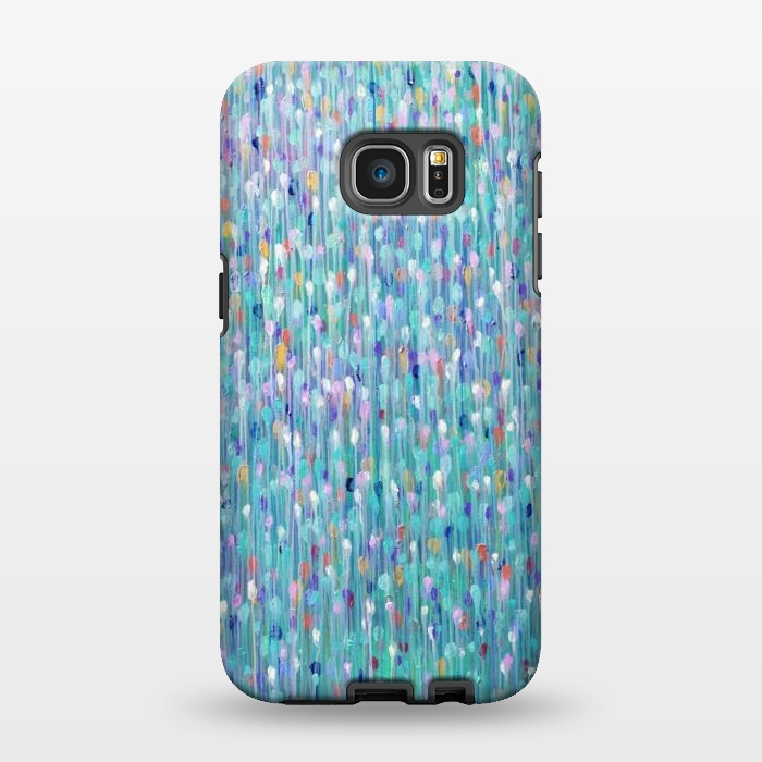 Galaxy S7 EDGE StrongFit Sparkly Water by Helen Joynson