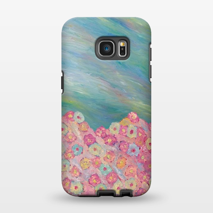 Galaxy S7 EDGE StrongFit Beauty Of Pastels by Helen Joynson