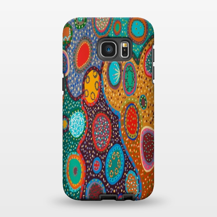 Galaxy S7 EDGE StrongFit Powerful Colour by Helen Joynson