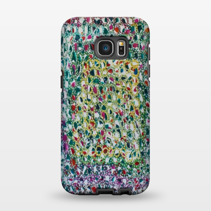 Galaxy S7 EDGE StrongFit Pieces of Joy by Helen Joynson