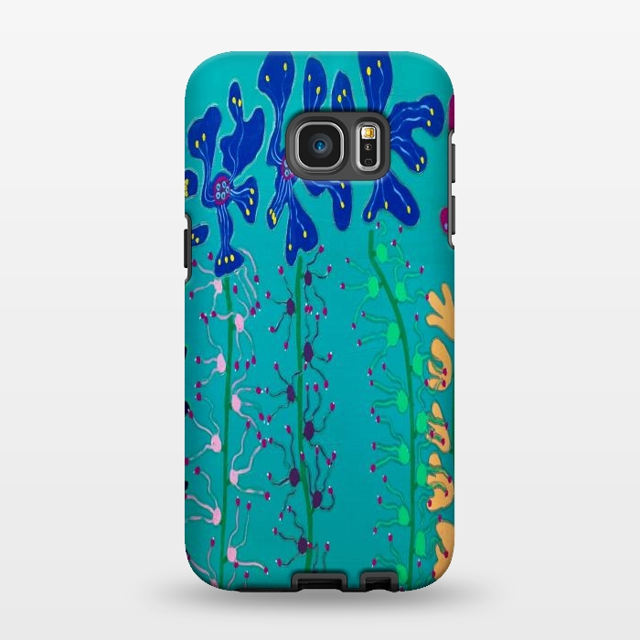 Galaxy S7 EDGE StrongFit Hail the Flowers by Helen Joynson
