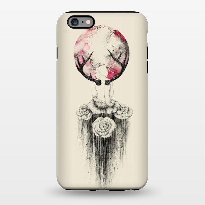 iPhone 6/6s plus StrongFit Moon Goddess  by Alwin Aves