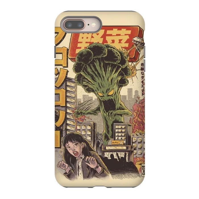 iPhone 7 plus StrongFit THE BROCCOZILLA by Ilustrata