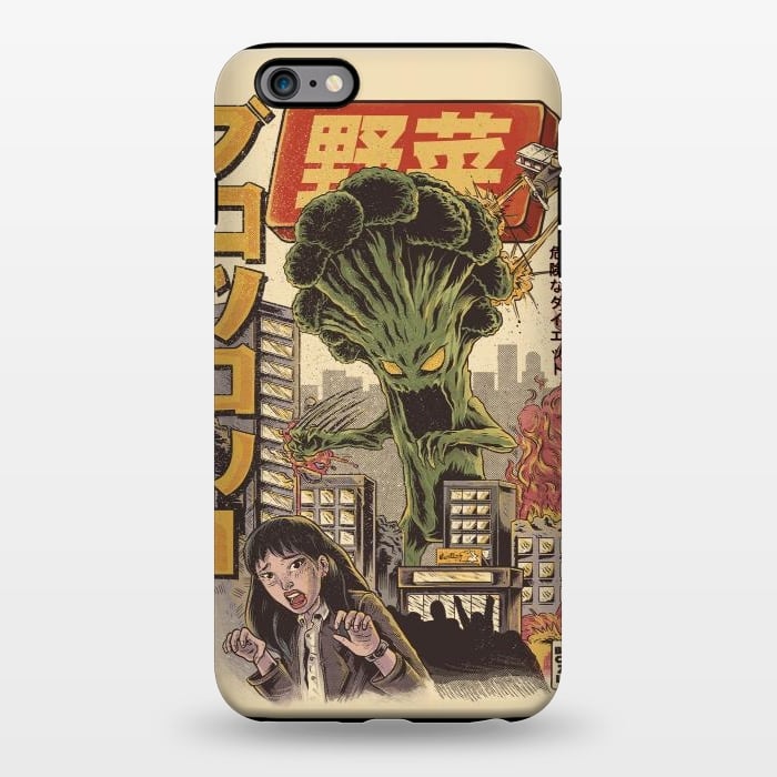 iPhone 6/6s plus StrongFit THE BROCCOZILLA by Ilustrata