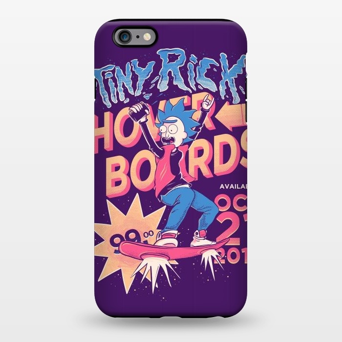 iPhone 6/6s plus StrongFit Tiny rick hoverboards by Ilustrata