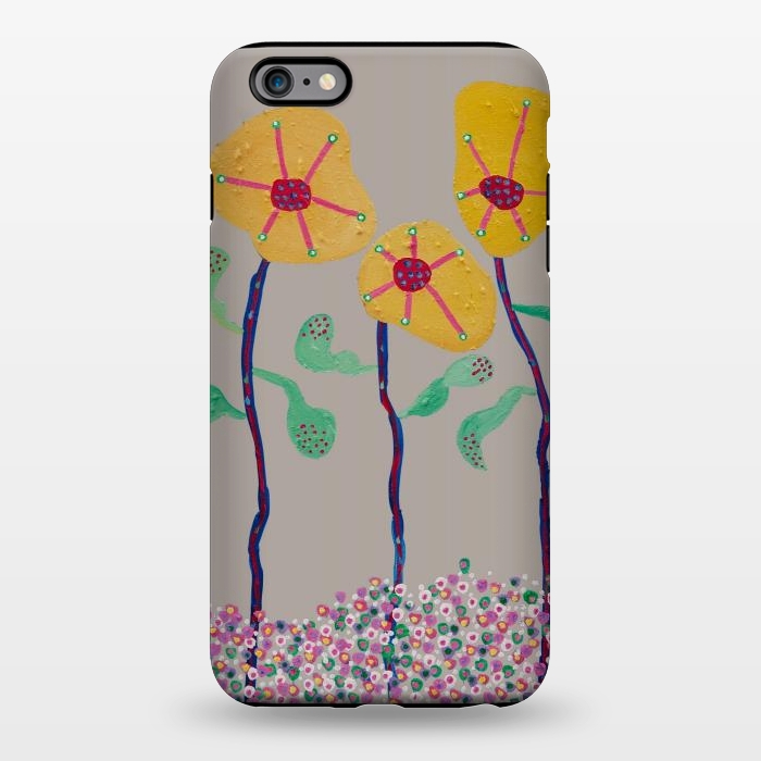 iPhone 6/6s plus StrongFit Saturn's Flowers 2 by Helen Joynson