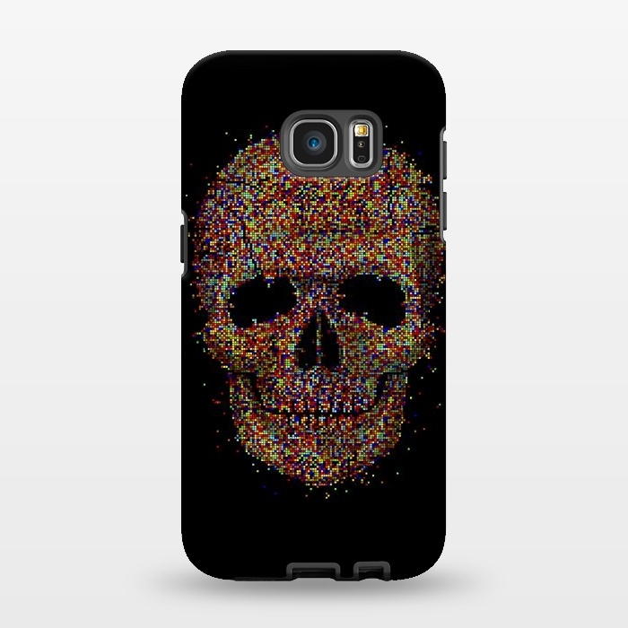 Galaxy S7 EDGE StrongFit Acid Skull by Sitchko