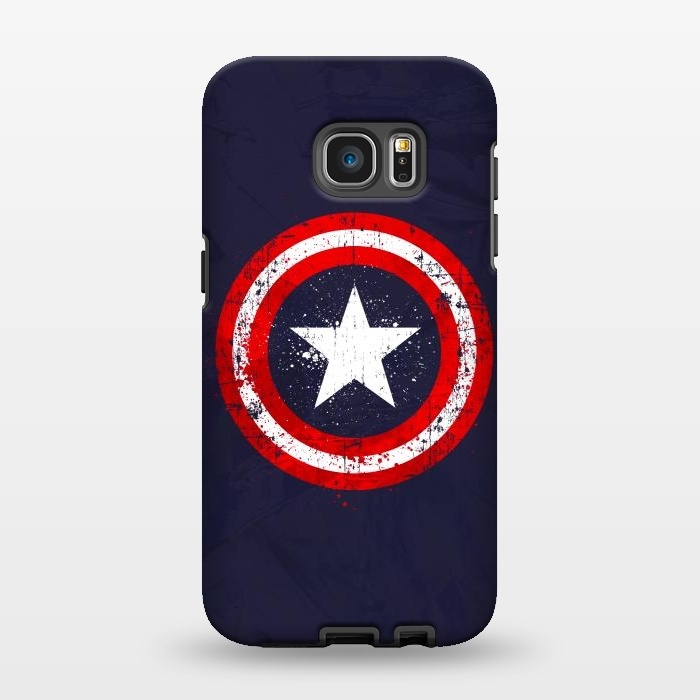 Galaxy S7 EDGE StrongFit Captain's America splash by Sitchko