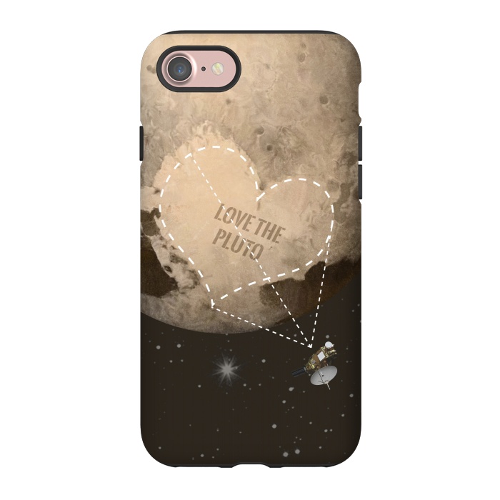 iPhone 7 StrongFit Love the Pluto by Sitchko