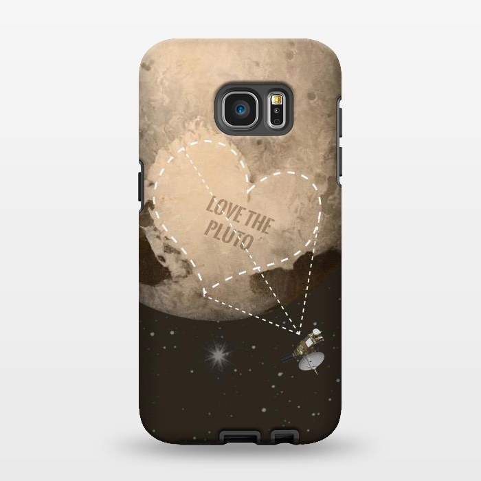 Galaxy S7 EDGE StrongFit Love the Pluto by Sitchko