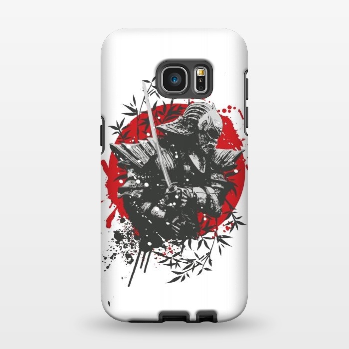 Galaxy S7 EDGE StrongFit Black Samurai by Sitchko