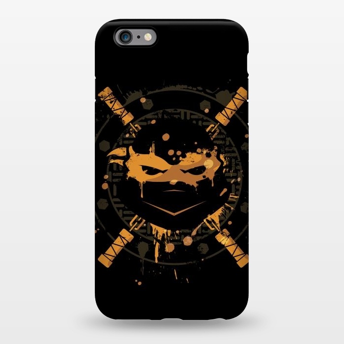 iPhone 6/6s plus StrongFit Michelangelo Turtle by Sitchko
