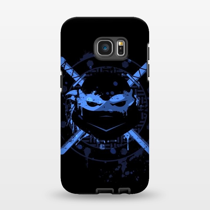 Galaxy S7 EDGE StrongFit Leonardo Turtle by Sitchko