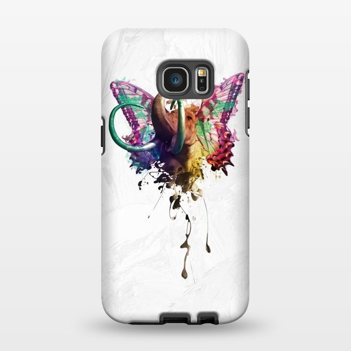 Galaxy S7 EDGE StrongFit Elephant Need to Fly by Sitchko