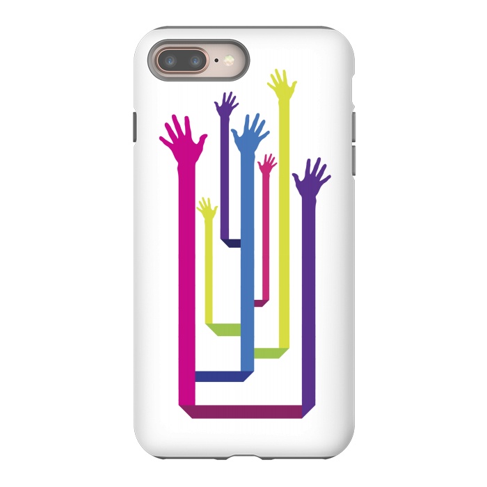 iPhone 7 plus StrongFit Hands Tree by Sitchko
