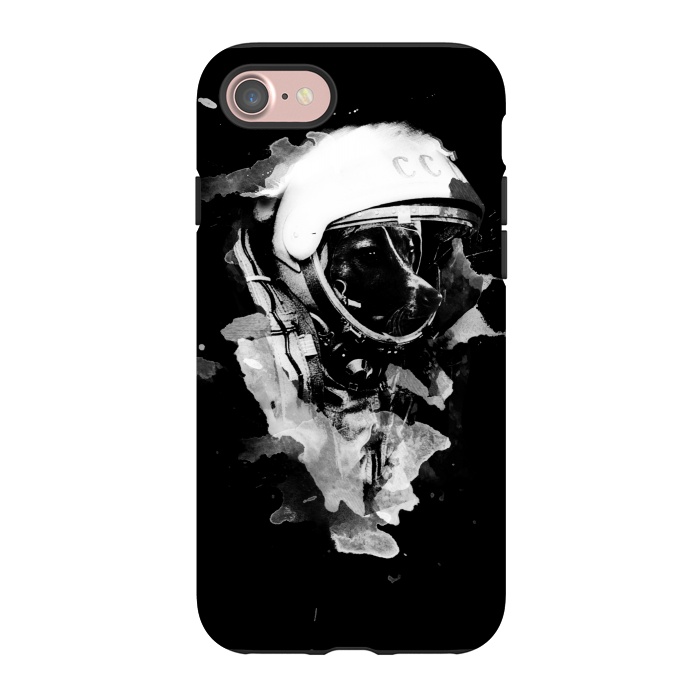 iPhone 7 StrongFit Space Dog by Sitchko