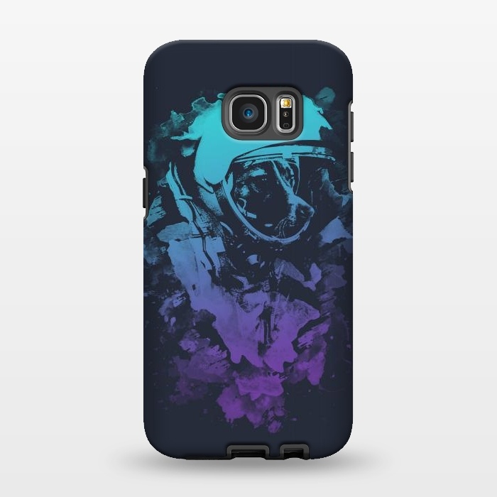 Galaxy S7 EDGE StrongFit Space Dog V2 by Sitchko